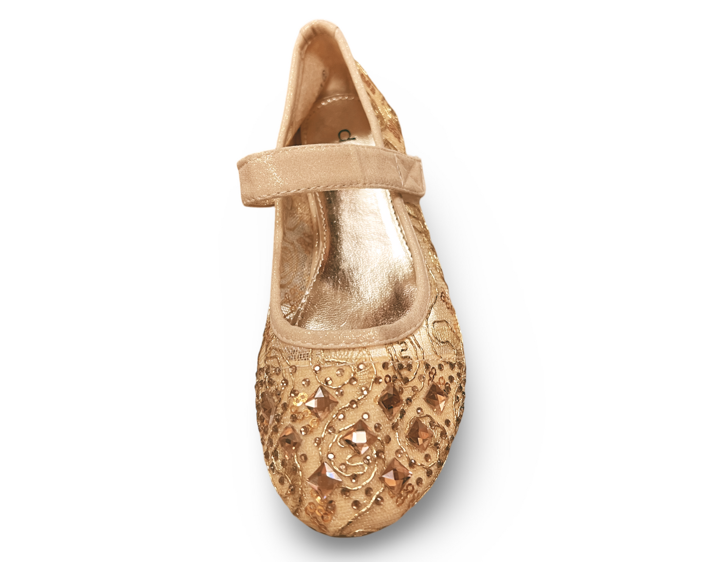 Beautiful dress shoe for little girl with a touch of lace. Sofia by dotty