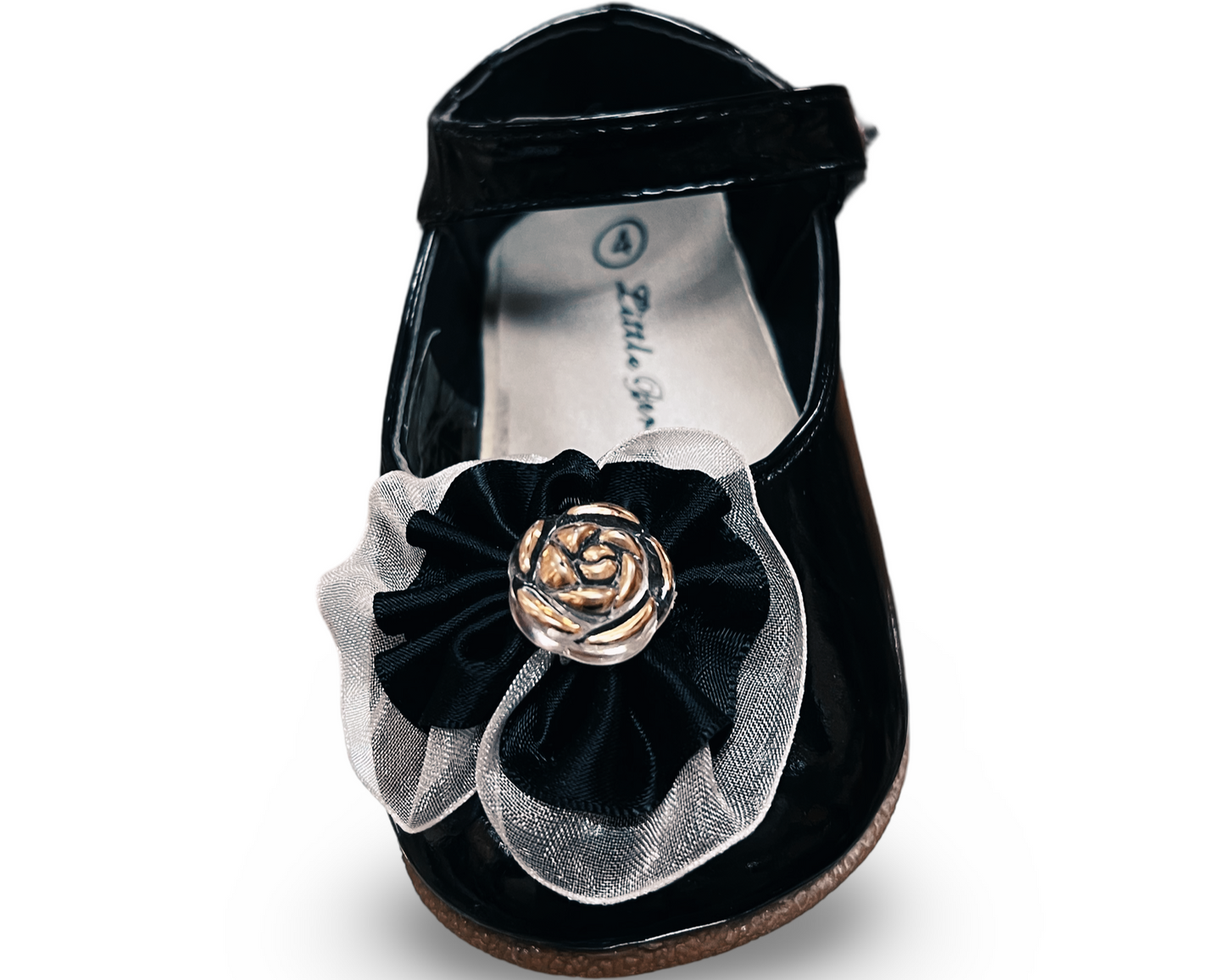 Beautiful baby flat shoes to give a stylish look to any outfit. Angel-340 by Little berry