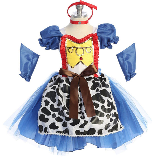 Princess dress party inspired in Toy Story Jessie. 939 BY little KERY