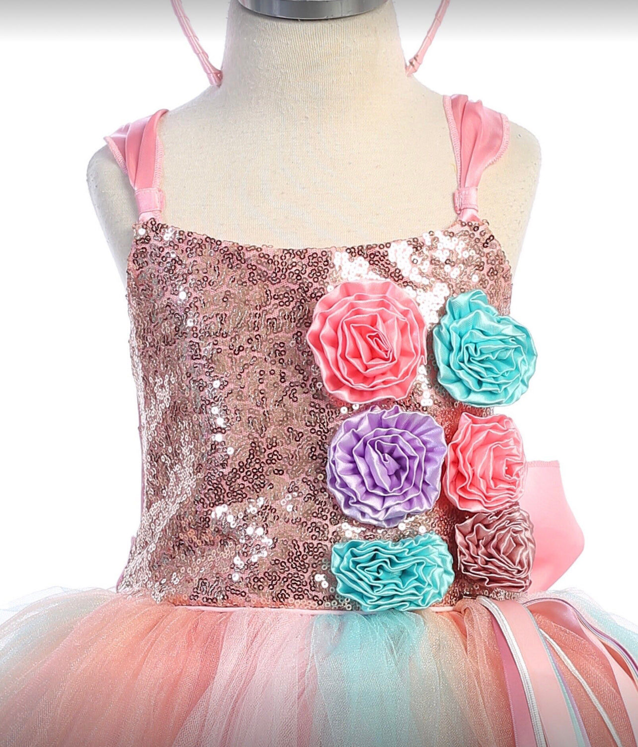 Princess dress party inspired in Unicorn. 895 BY little KERY