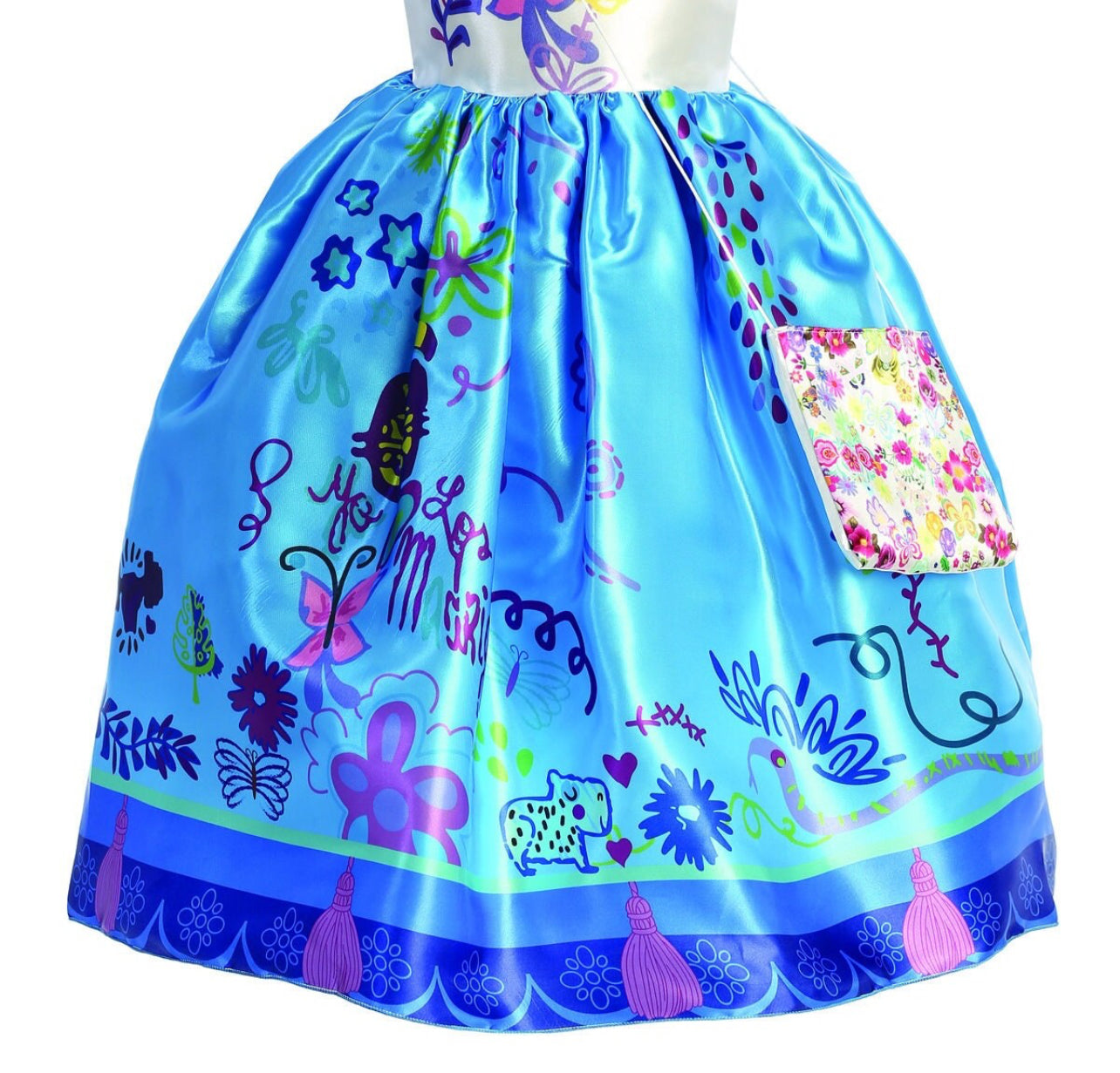 Princess dress party inspired in Encanto, Mirabel. 1001 BY little KERY