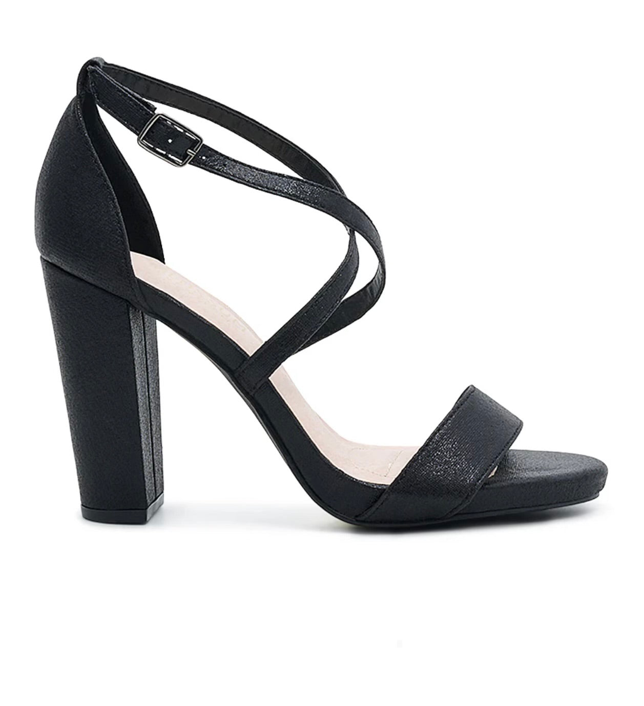 Open-toe mid-block 3.5” heels are the perfect blend of style and comfort. CHELSEA-32  BY DE BLOSSOM